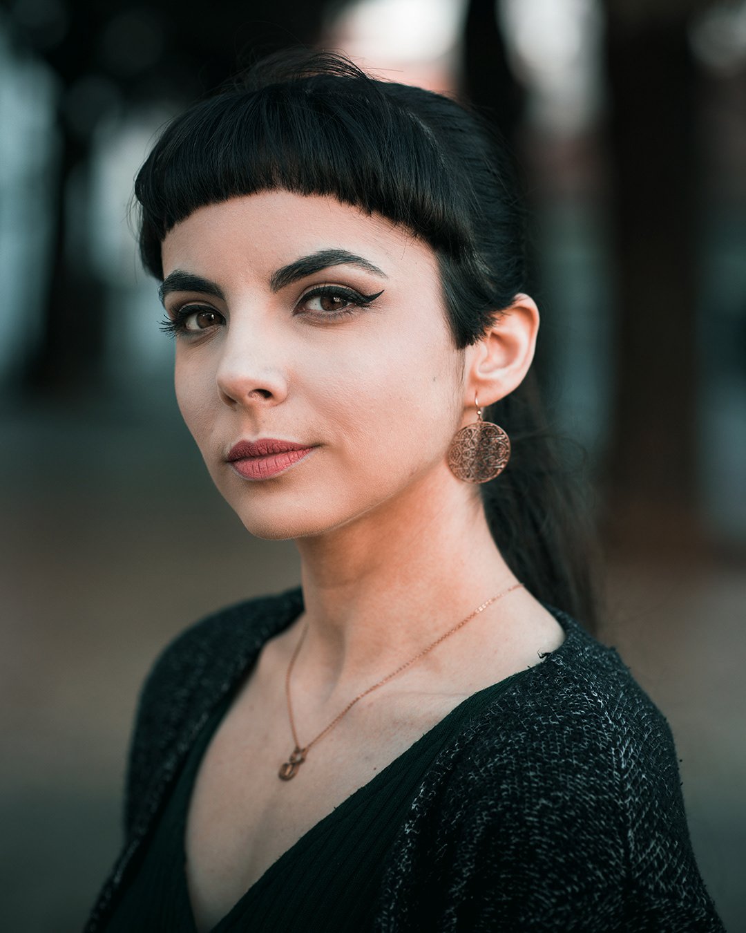 Retrato de Marta Rosa — fadista, violista, letrista e compositora, responsável pela curadoria artística da Onofriana